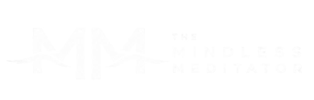 The Mindless Meditator Logo White