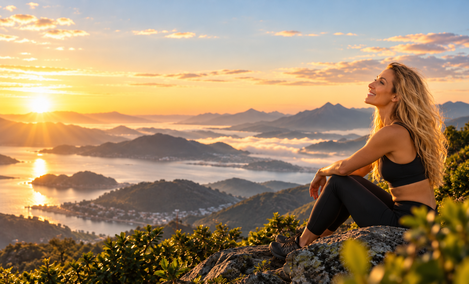 The Mindless Meditator website header banner mountain
